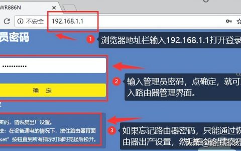 各个品牌的路由器管理登录地址及默认账号密码