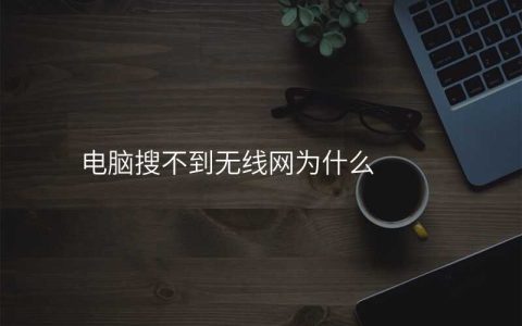 电脑上搜索不到无线网