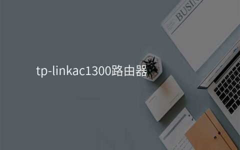 来自文章tp-linkac1300路由器的图片配图介绍