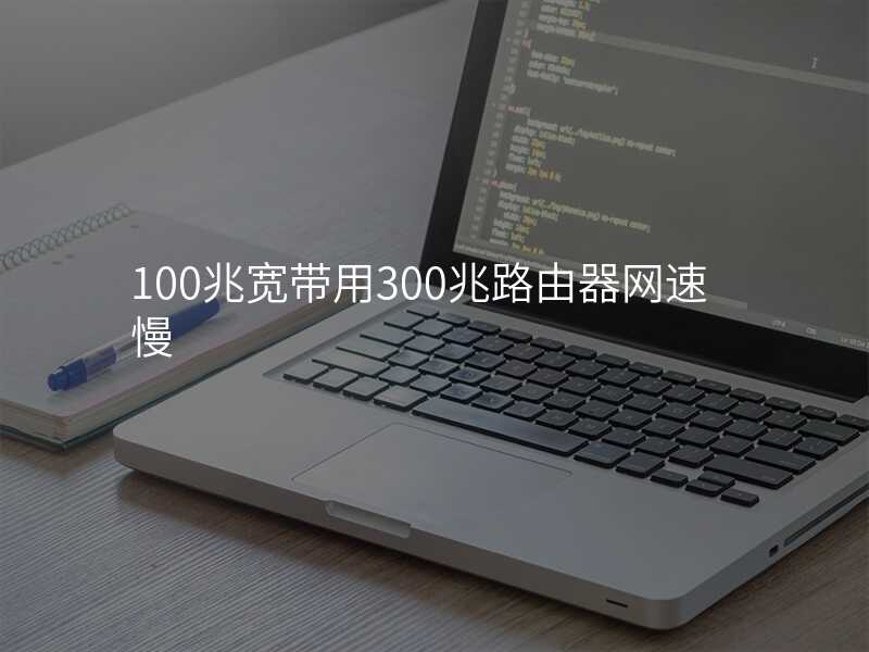 来自文章100兆宽带用300m路由器可以吗的图片配图介绍