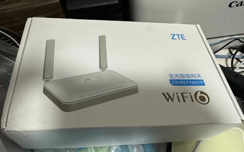 中兴首款带2.5g网口的光猫f7607p/f4607p